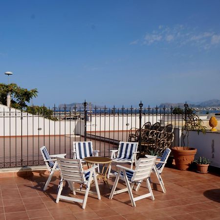 Attico Con Terrazza Sul Porto Apartment Palermo Bagian luar foto